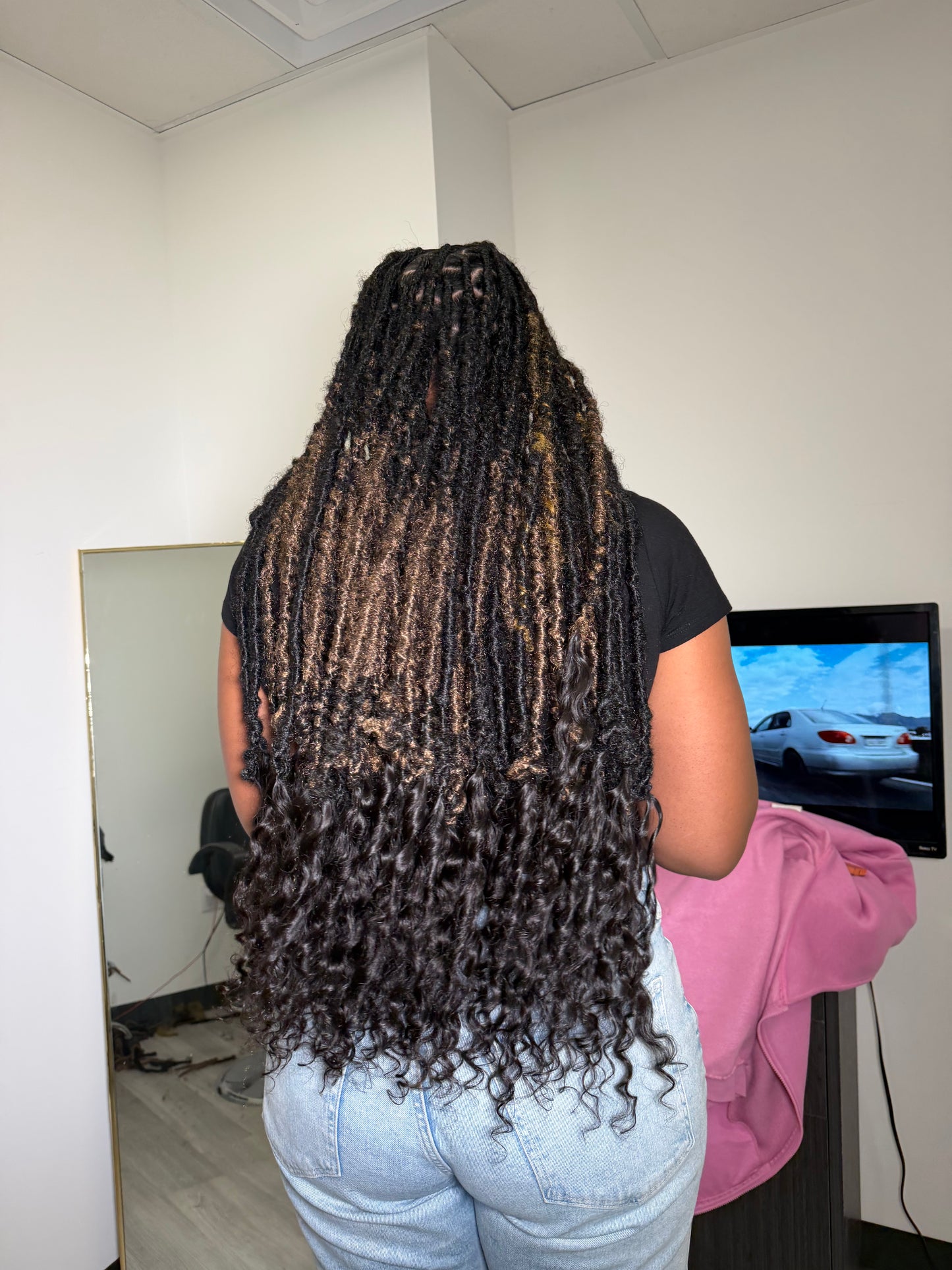 Human Hair Crochet Extensions Deep Wave