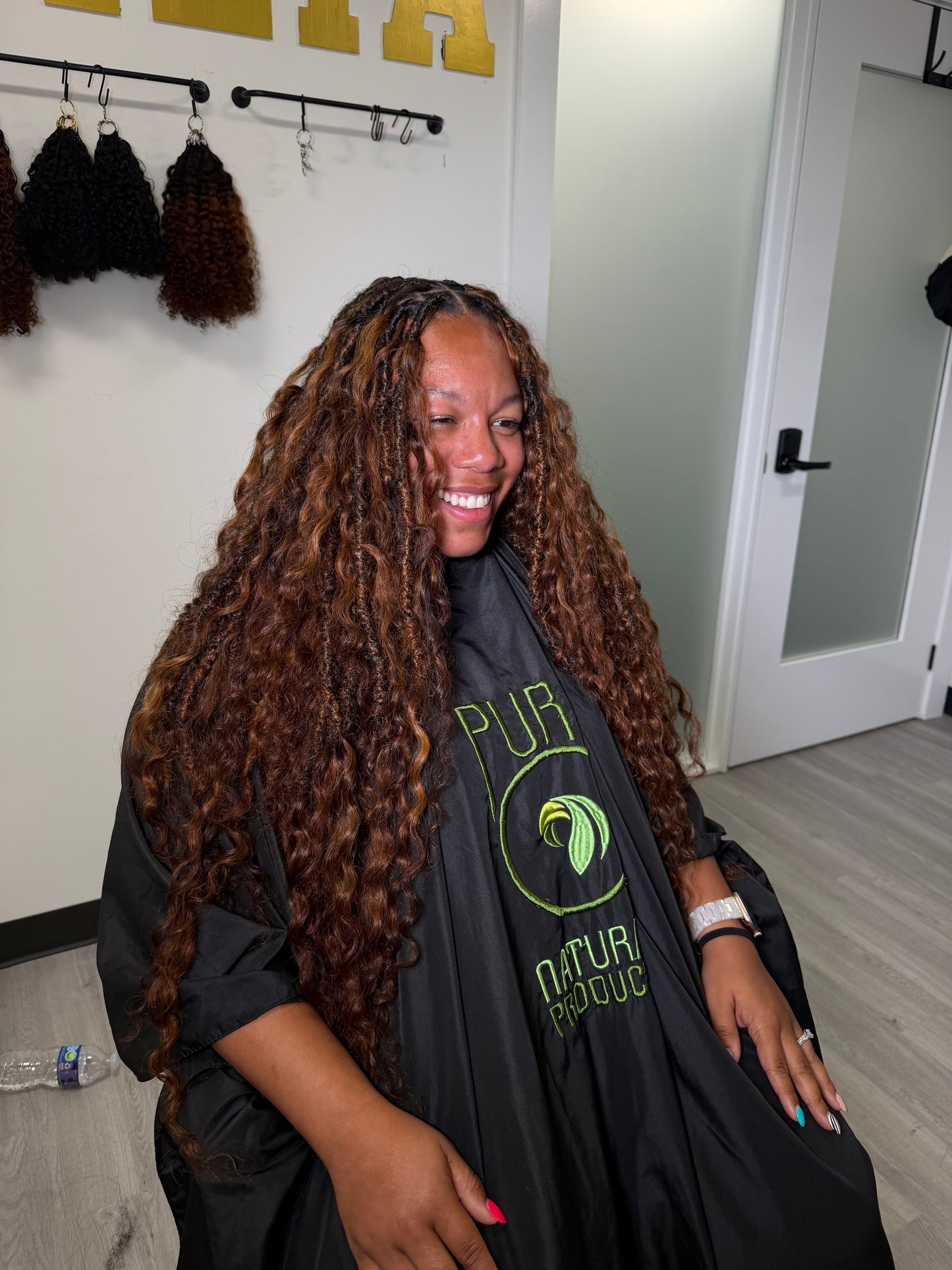 Human Hair Crochet Extensions Deep Wave